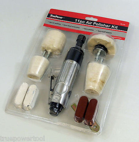 TruePower Headlight Restoration & Wheel and Parts Polishing Kit AIR BUFFING KIT
