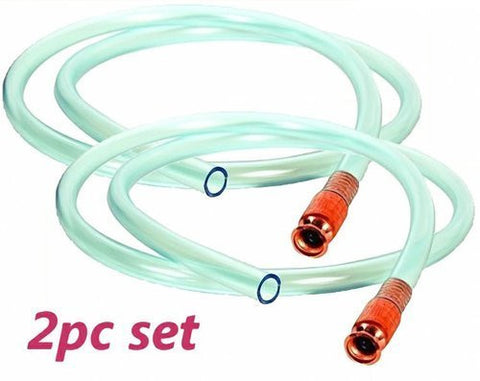 2 Piece Set 6FT 3.5GPM Shaker Siphon Pumping Tube/Hose - Shake It & Siphon
