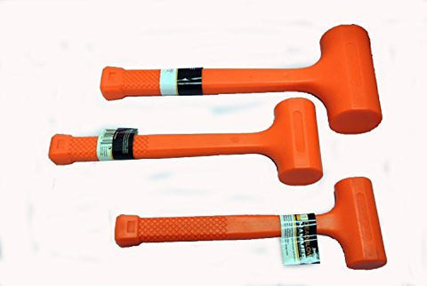 TruePower Dead Blow Hammer Set 1, 2 & 4 LBS