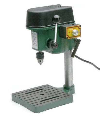 TruePower 1/4" Mini Drill Press with 3 Range Variable Speed Control 0-8500 Rpm