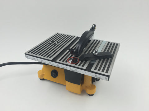 4" Mini Electric Table Saw with 2 Blades