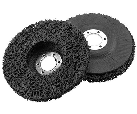 2 PACK PAINT & RUST REMOVER GRINDER WHEEL DISC FOR 115MM X 22.2MM ANGLE GRINDERS