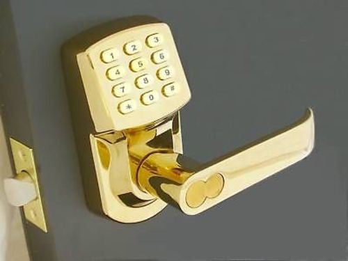 Electronic keyless discount door locks