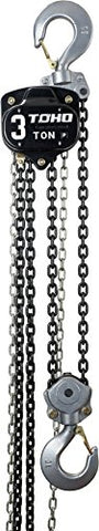 TOHO HSZ-622A Chain Block Hoist (3 Ton, 20 Ft. Chain)