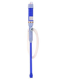 TruePower Battery-operated Electric Liquids Transfer Pump with Nozzle Shape Handle, Bendable Suction Tube System