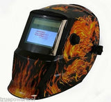 New Solar Auto Darkening Mig Tig Skull Welding Helmet Welder Mask