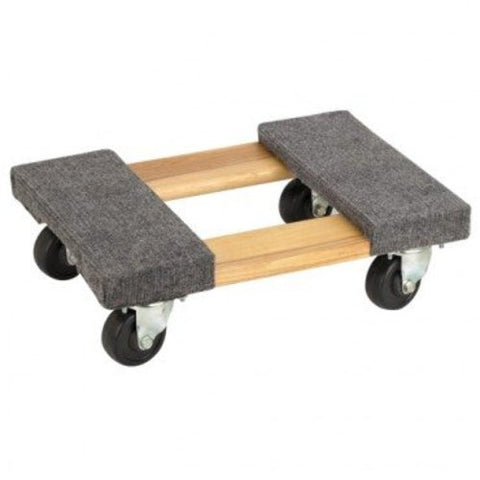50-5401 TruePower 18" X 12" Mover's Dolly, 1000lbs Furniture Appliance, 4 x 3" Rubber Swiveable Casters