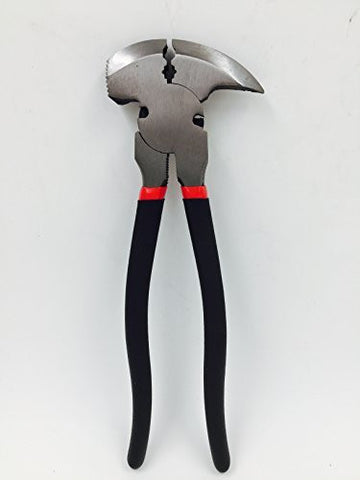 TruePower 10" Fence Pliers with Staple Hammer
