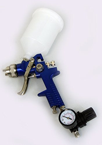 TruePower Gravity Feed Spray Paint Gun Set 1.4mm and 1.7mm Needle/Nozz ...
