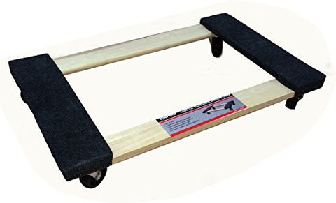 TruePower Hardwood Carpet End Furniture Dolly / Mover's Dolly - 3" Casters - 1000 lb. Capacity