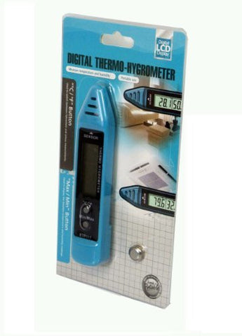 Portable Pen Style Digital Humidity Temperature Thermo-Hygrometer w/LCD Display - °C / °F