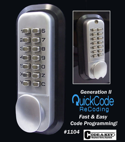 All-Weather Double Keypad Mechanical Keyless Door Lock – TruePower Tools