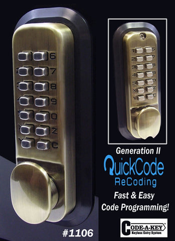 All-Weather Double Keypad Mechanical Keyless Door Lock – TruePower Tools
